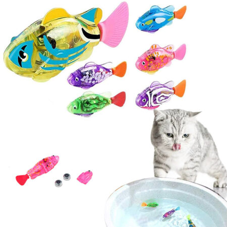 Cat Interactive Electric Fish Water